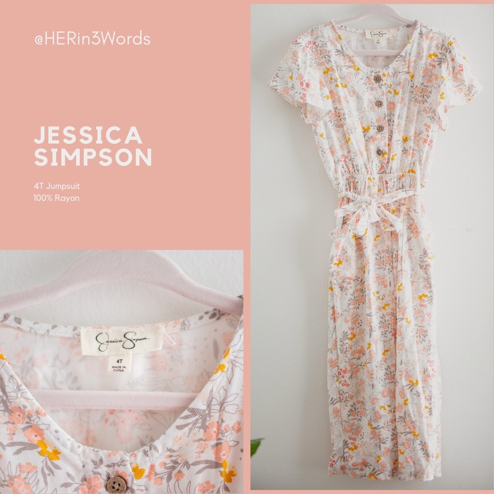 Toddler Girl Jumpsuit by Jessica Simpson